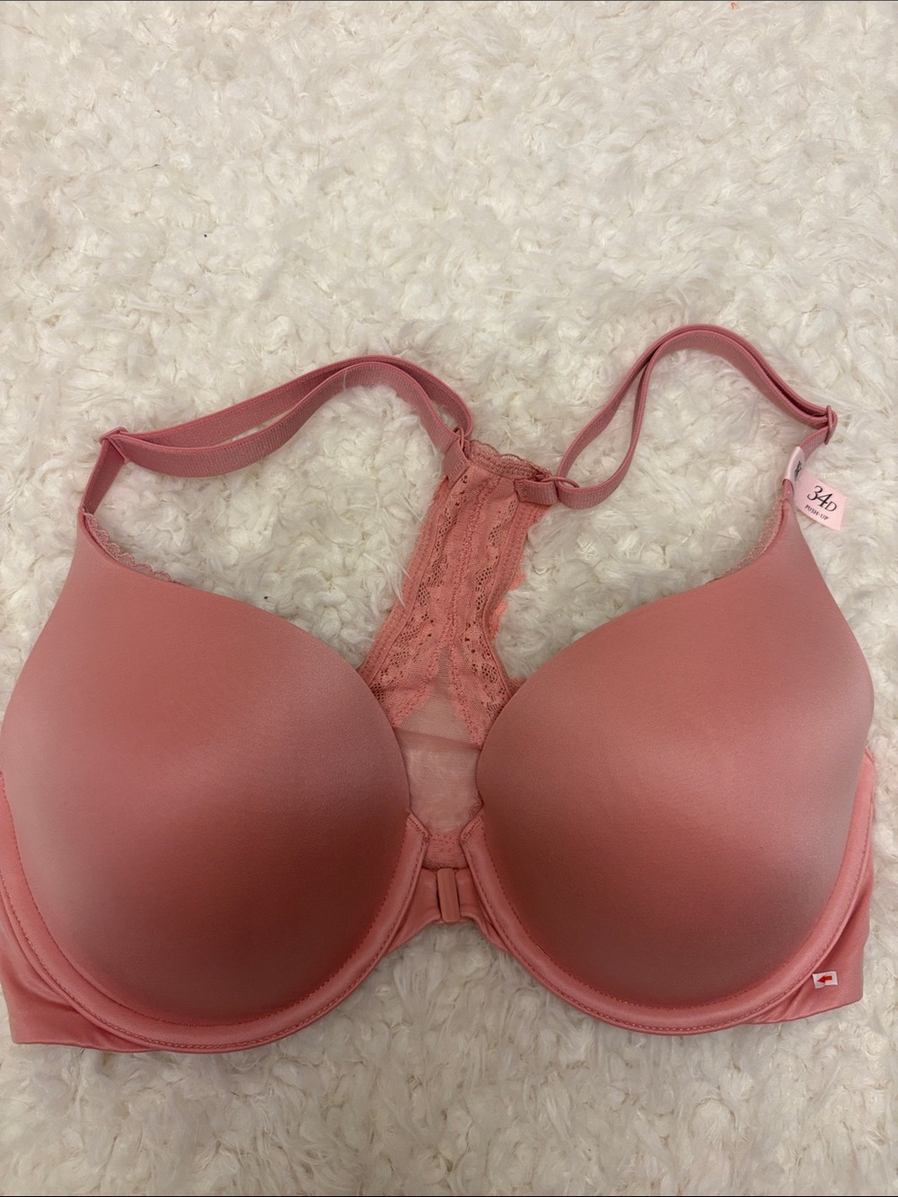 Victoria's Secret Dusty Rose Racerback Molded Bra
